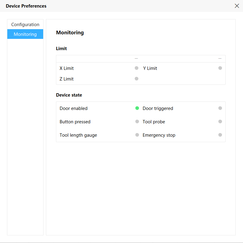 Detection Window Interface
