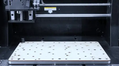 Base plate moving outward