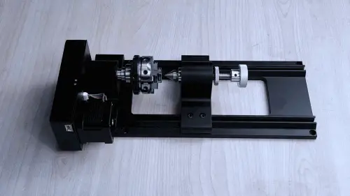 Connection Cable Inserted into Rotation Axis