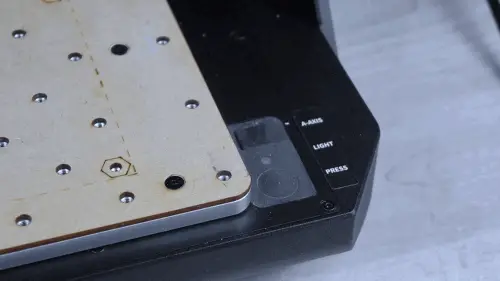 Connection Cable Inserted at Other End