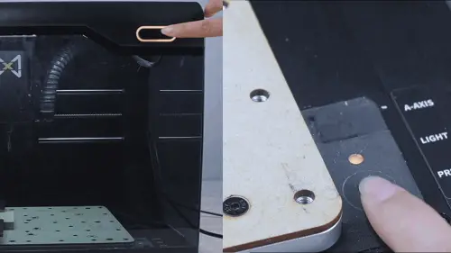 Internal and external buttons both available